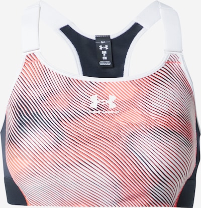 UNDER ARMOUR Sport-BH in rot / schwarz / weiß, Produktansicht