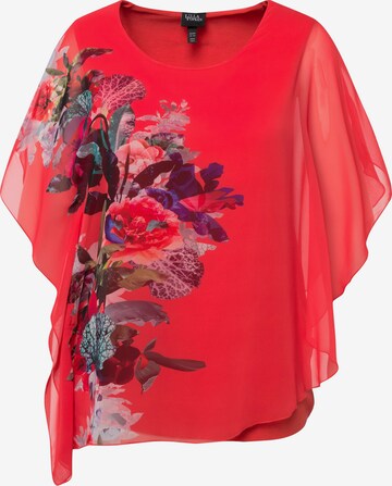 Ulla Popken Shirt in Rood: voorkant