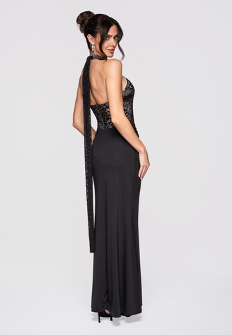 Ombre Evening dress in Black
