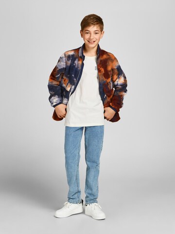 Jack & Jones Junior Tričko 'Worldwide' – bílá