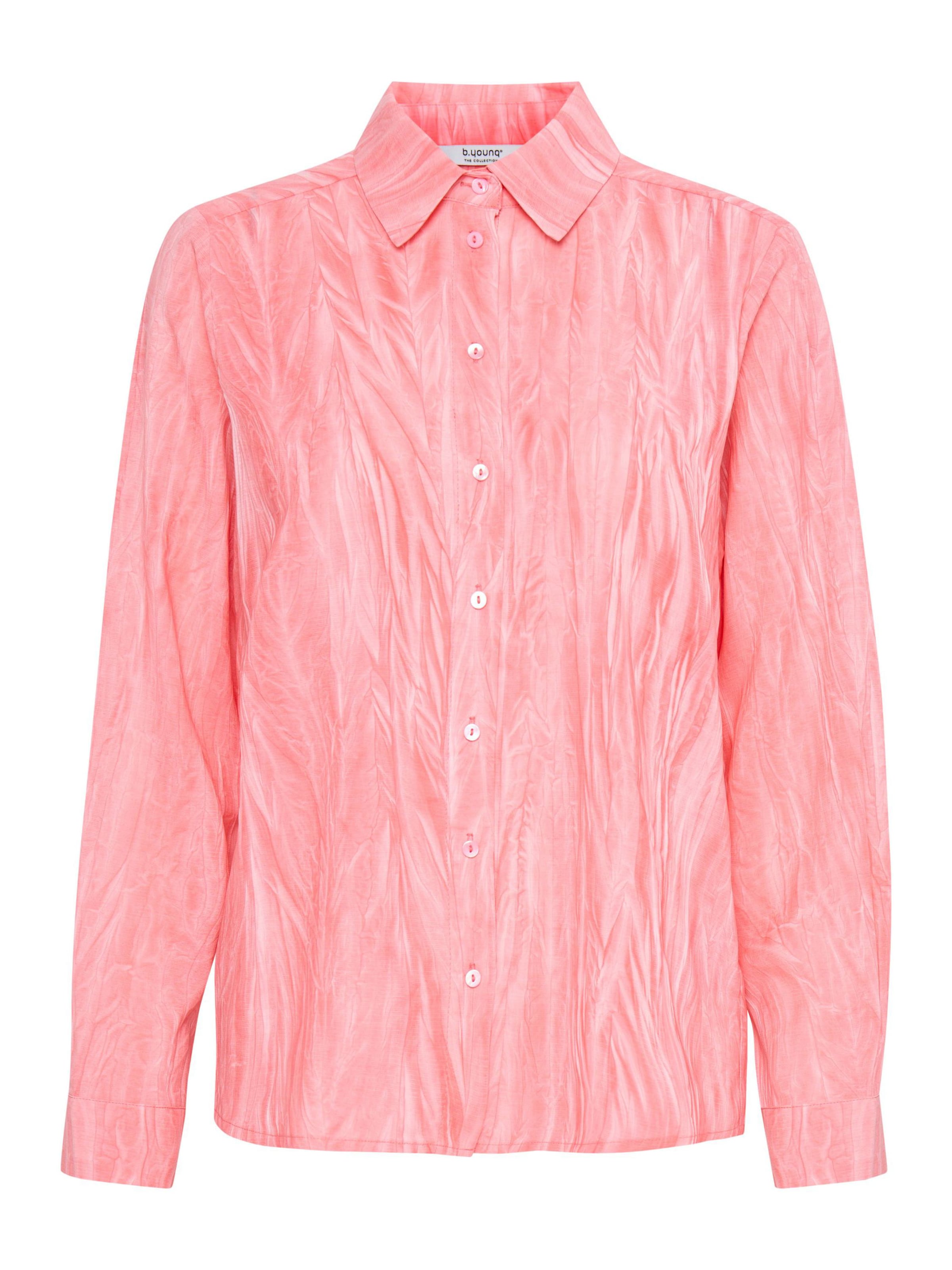 b.young Blouse 'Byilzine' in Roze: voorkant