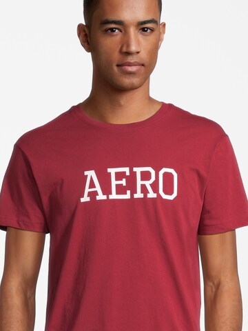 AÉROPOSTALE Shirt in Red
