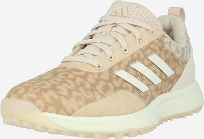 ADIDAS GOLF Athletic Shoes in Dark beige / Pink / White, Item view