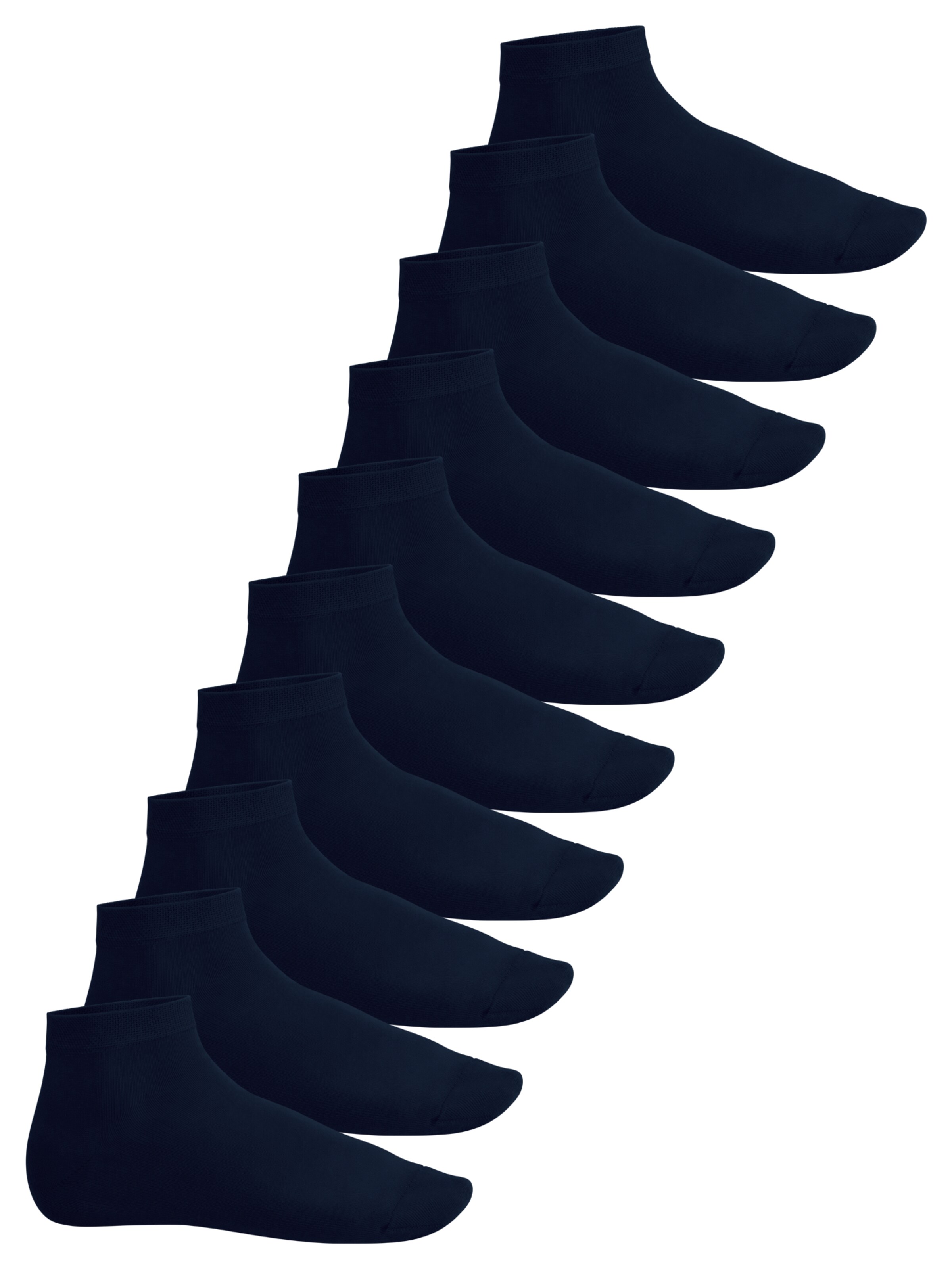 footstar Socken 'EVERYDAY!'‌‌‌ in Blau: Vorderseite