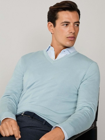 Pull-over Hackett London en bleu