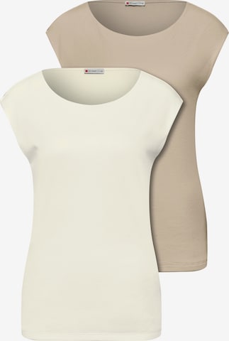 STREET ONE Shirt in Beige: front