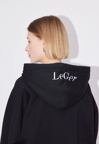 Bluză de molton 'Hayley' de la LeGer by Lena Gercke pe negru