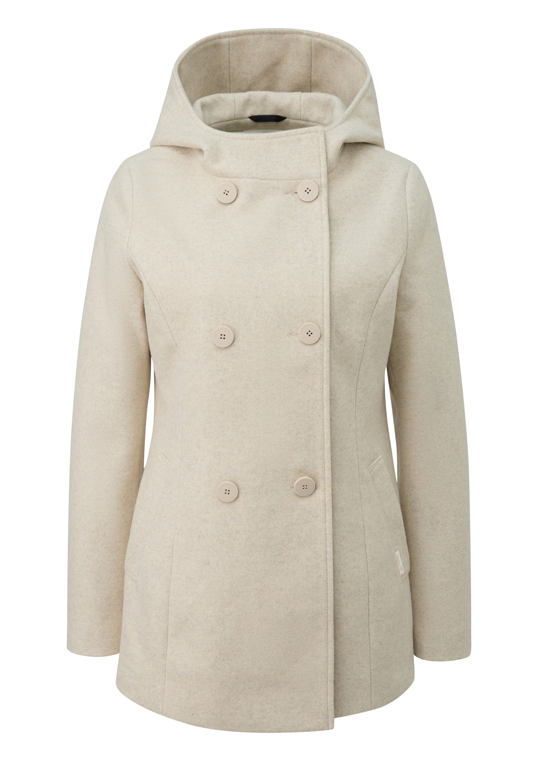 QS Übergangsjacke in Beige: Vorderseite