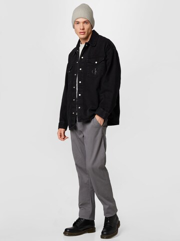 Calvin Klein Jeans Regular Fit Jacke in Schwarz