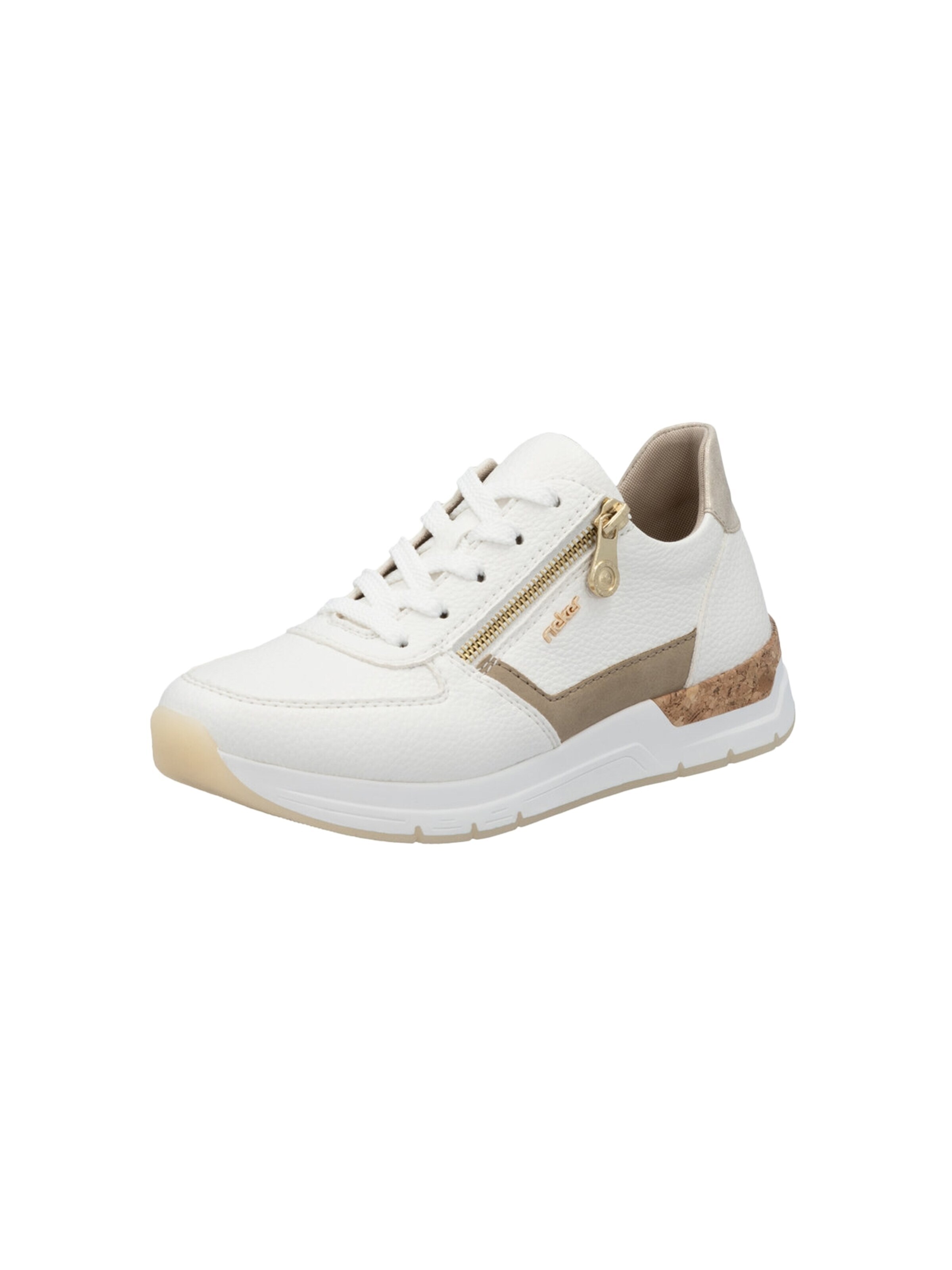 Scarpa stringata sportiva di Rieker in bianco