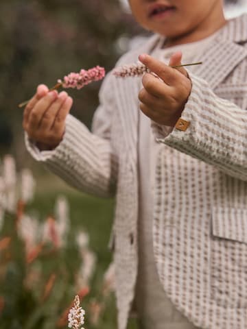 Lil'Atelier - Ajuste regular Chaqueta de traje en blanco