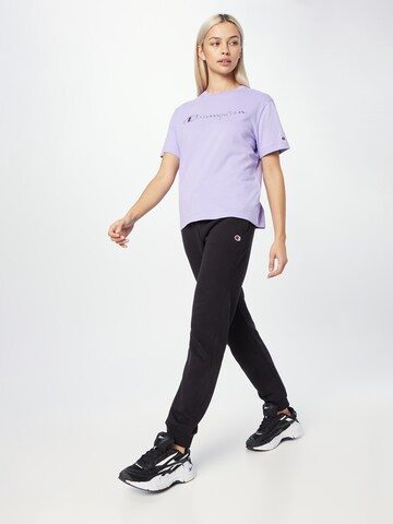 Champion Authentic Athletic Apparel T-Shirt in Lila