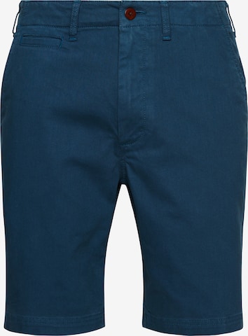 Superdry Slimfit Chino in Blauw: voorkant