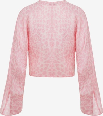 NOCTURNE Blouse in Pink