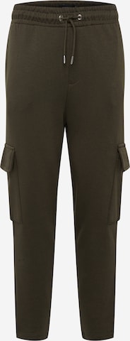 Pantalon cargo BURTON MENSWEAR LONDON en vert : devant