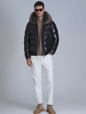 Lufian Winter Jacket in Black