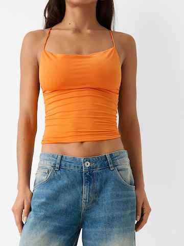 Bershka Top in Orange