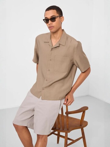 Tommy Life Loosefit Broek in Beige