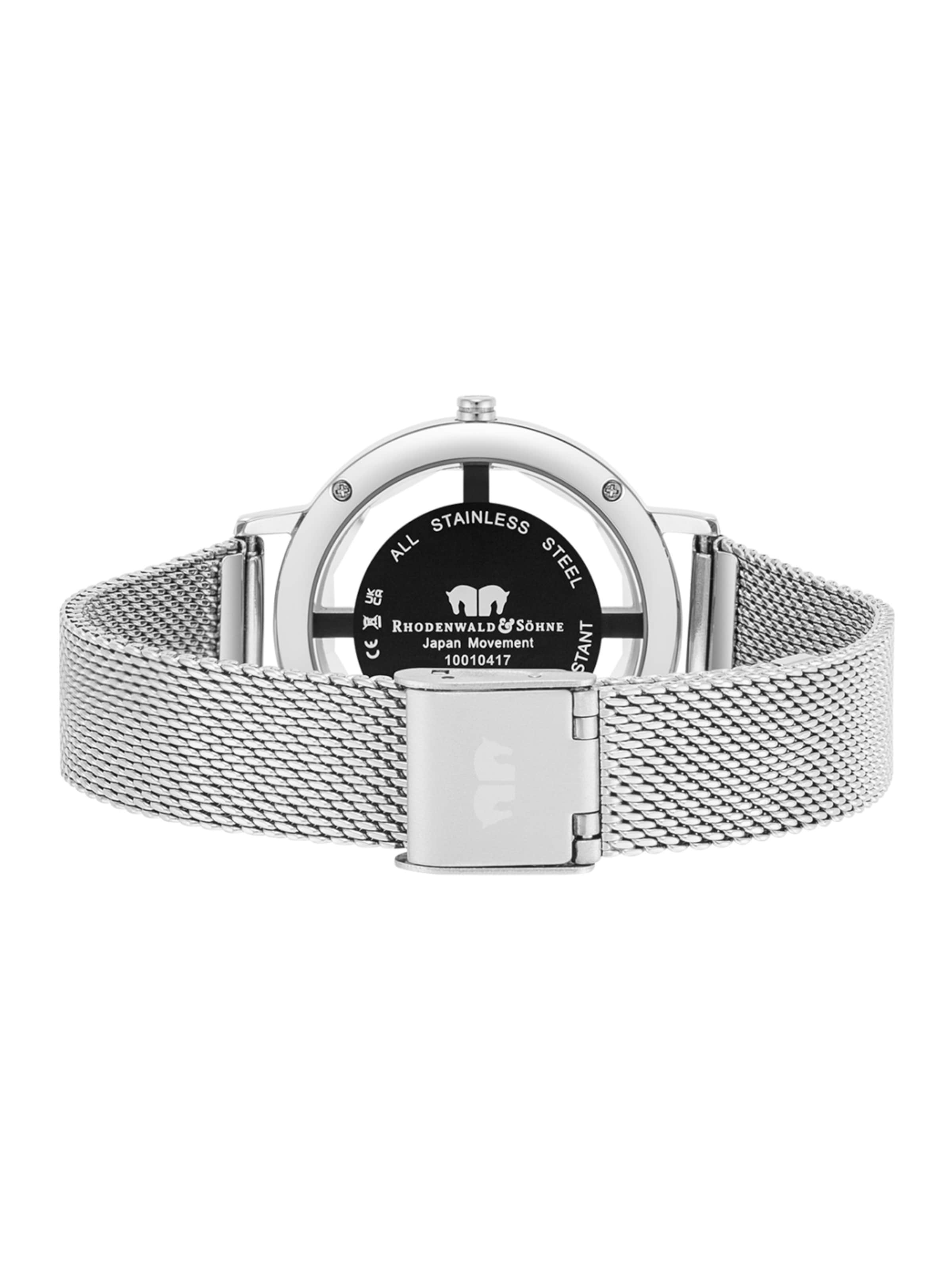 Rhodenwald & Söhne - Reloj analógico en plata