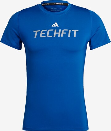 Maglia funzionale di ADIDAS PERFORMANCE in blu: frontale