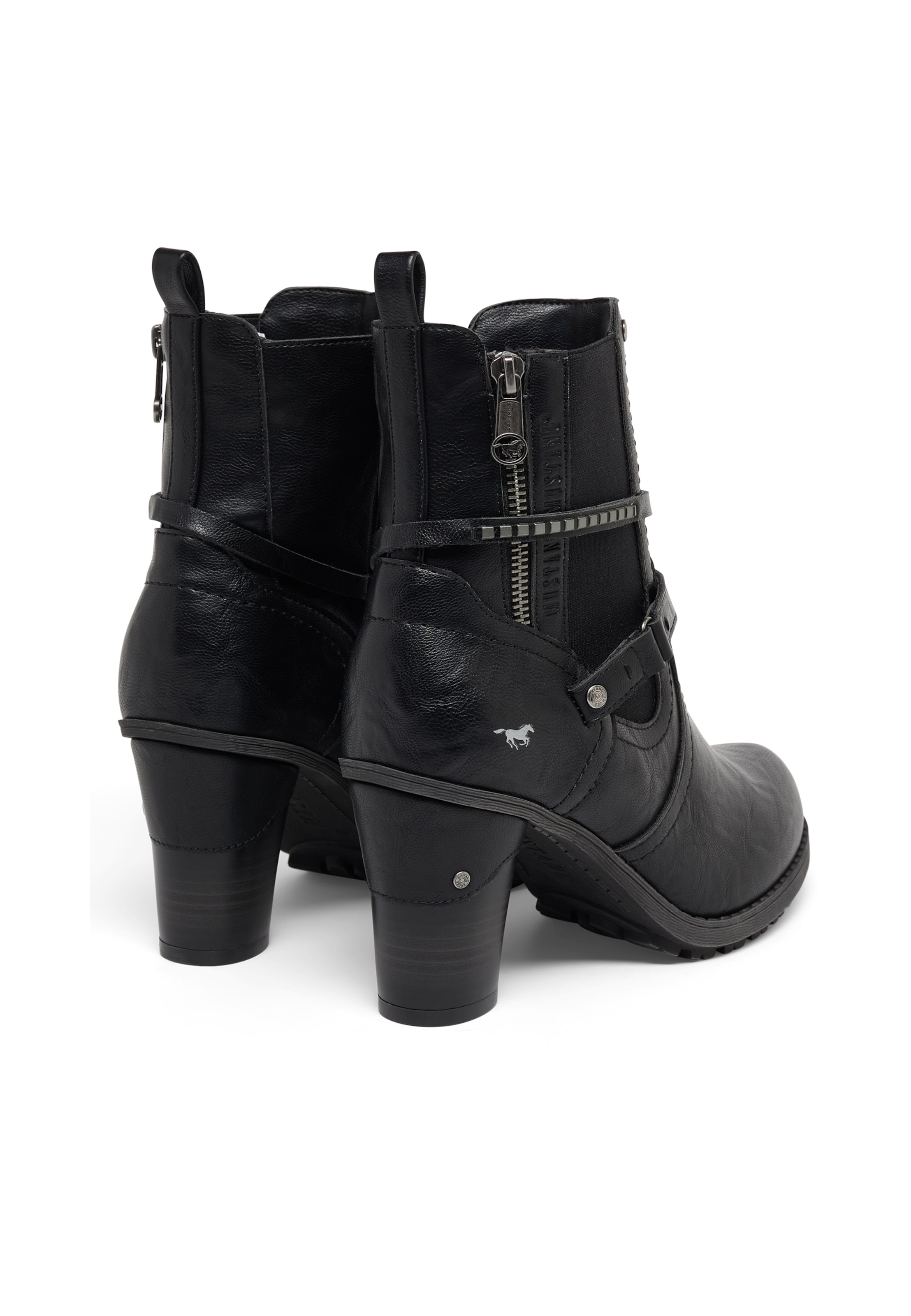 MUSTANG Stiefelette 'Palma' in Schwarz