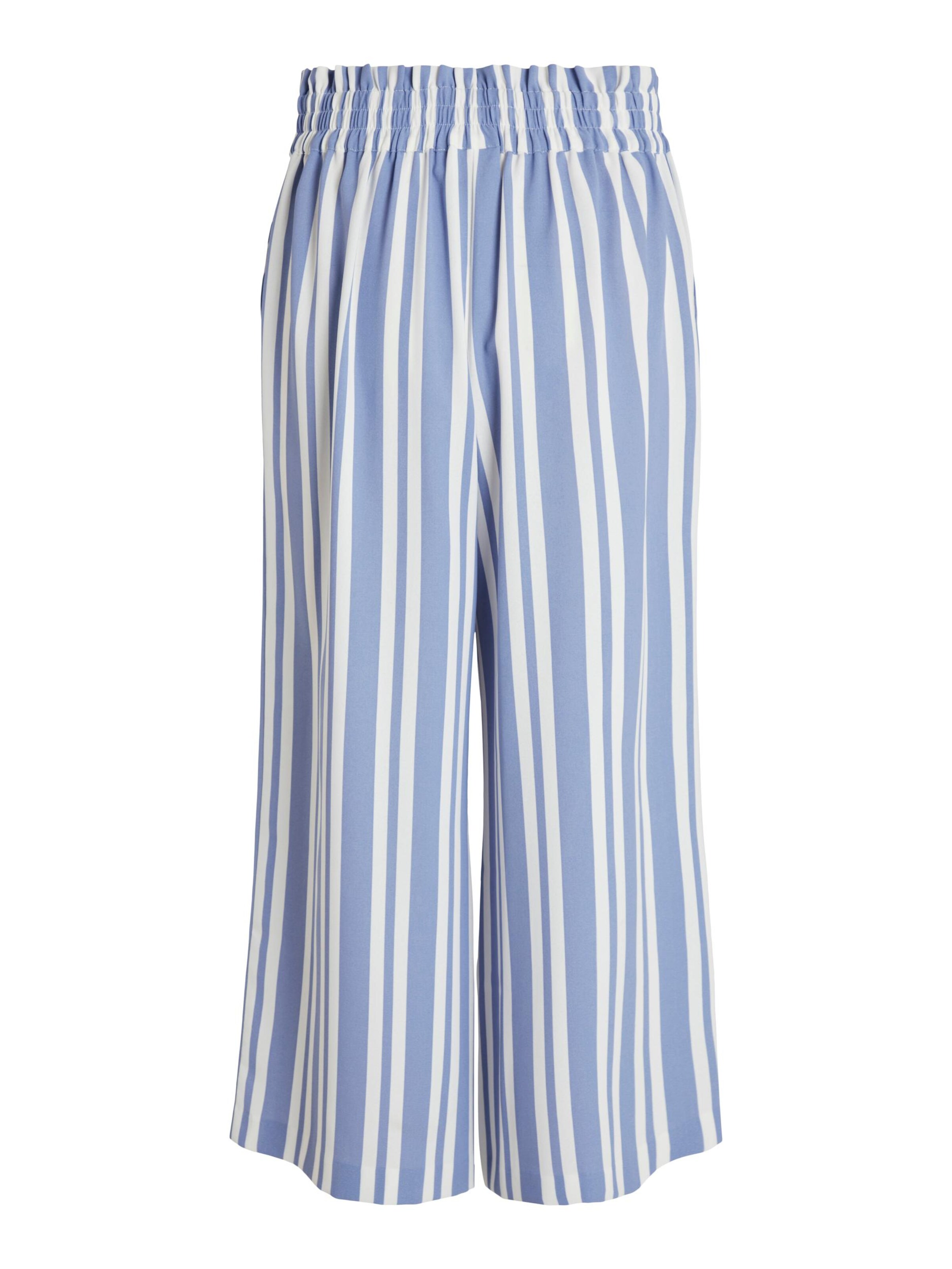 VILAWide Leg/ Široke nogavice Hlače 'Rasha' - bijela boja