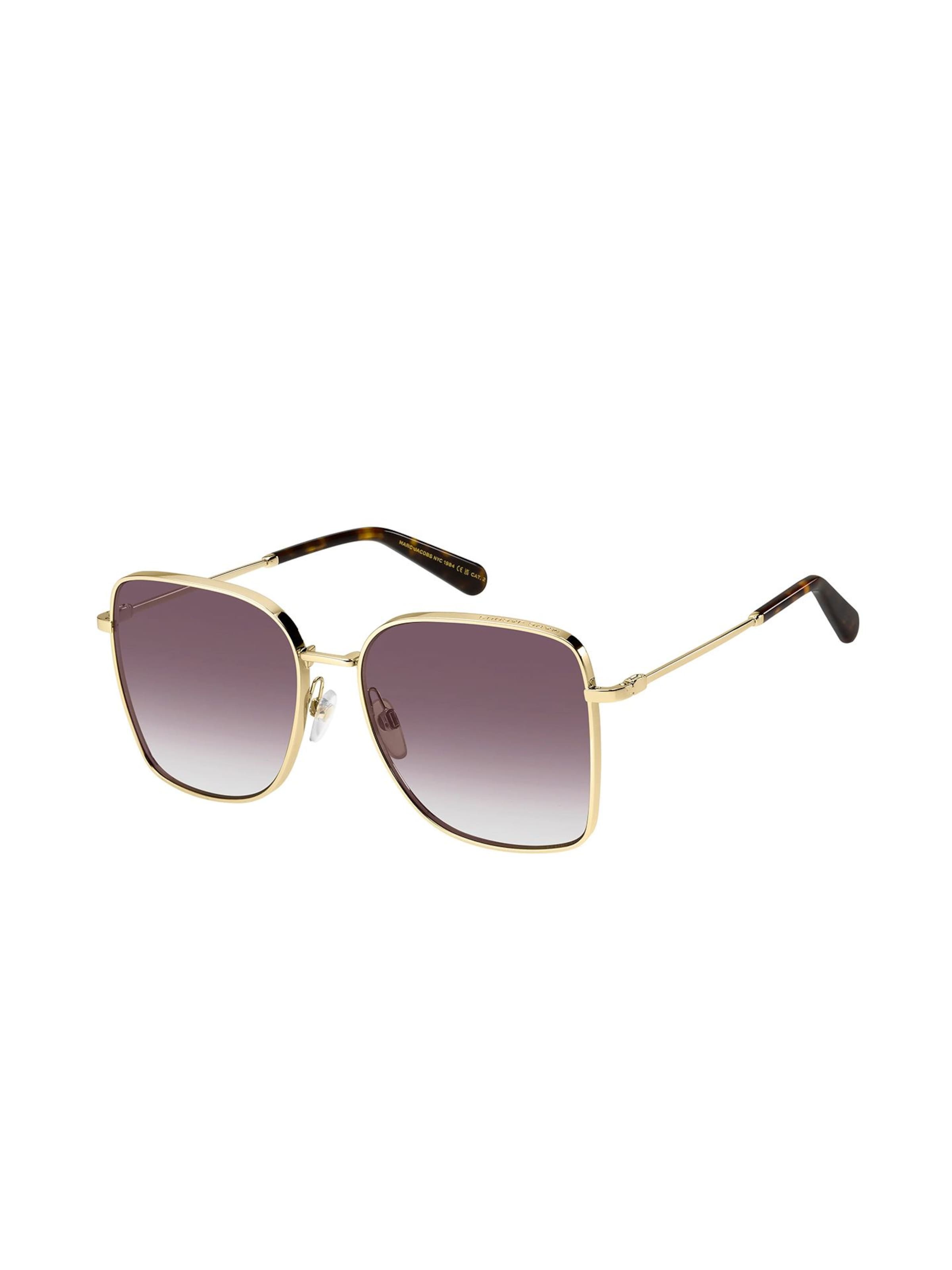 Marc Jacobs Sonnenbrille‌‌‌‌‌‌‌‌ in Gold: Vorderseite
