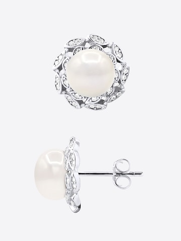 Ateliers Saint Germain Earrings 'Paix' in White