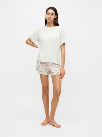 Hunkemöller - Pijama de pantalón corto 'Daisy' en verde