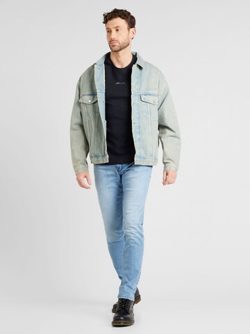 Maglietta 'FRANCO' di JACK & JONES in blu