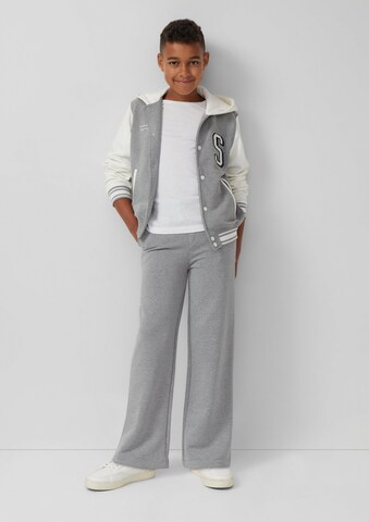 s.Oliver Zip-Up Hoodie in Grey: front