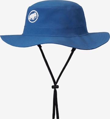 MAMMUT Sports Hat 'Runbold' in Blue: front