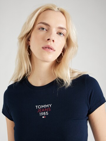 Tommy Jeans Majica 'ESSENTIAL' | modra barva