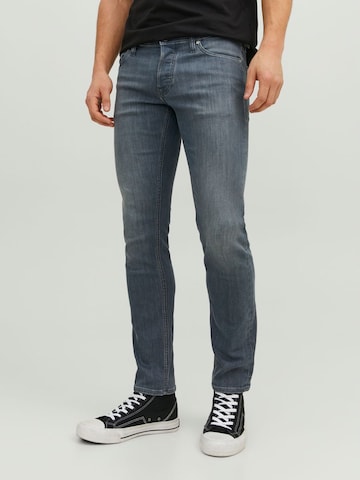 JACK & JONES Slimfit Farmer - szürke: elől