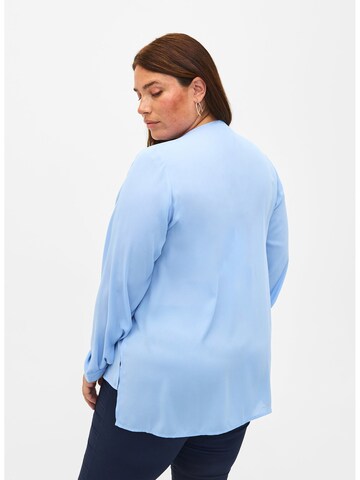 Zizzi Blouse 'Seli' in Blauw