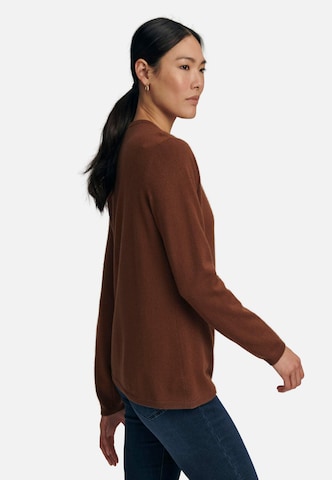 include Knit Cardigan in Brown