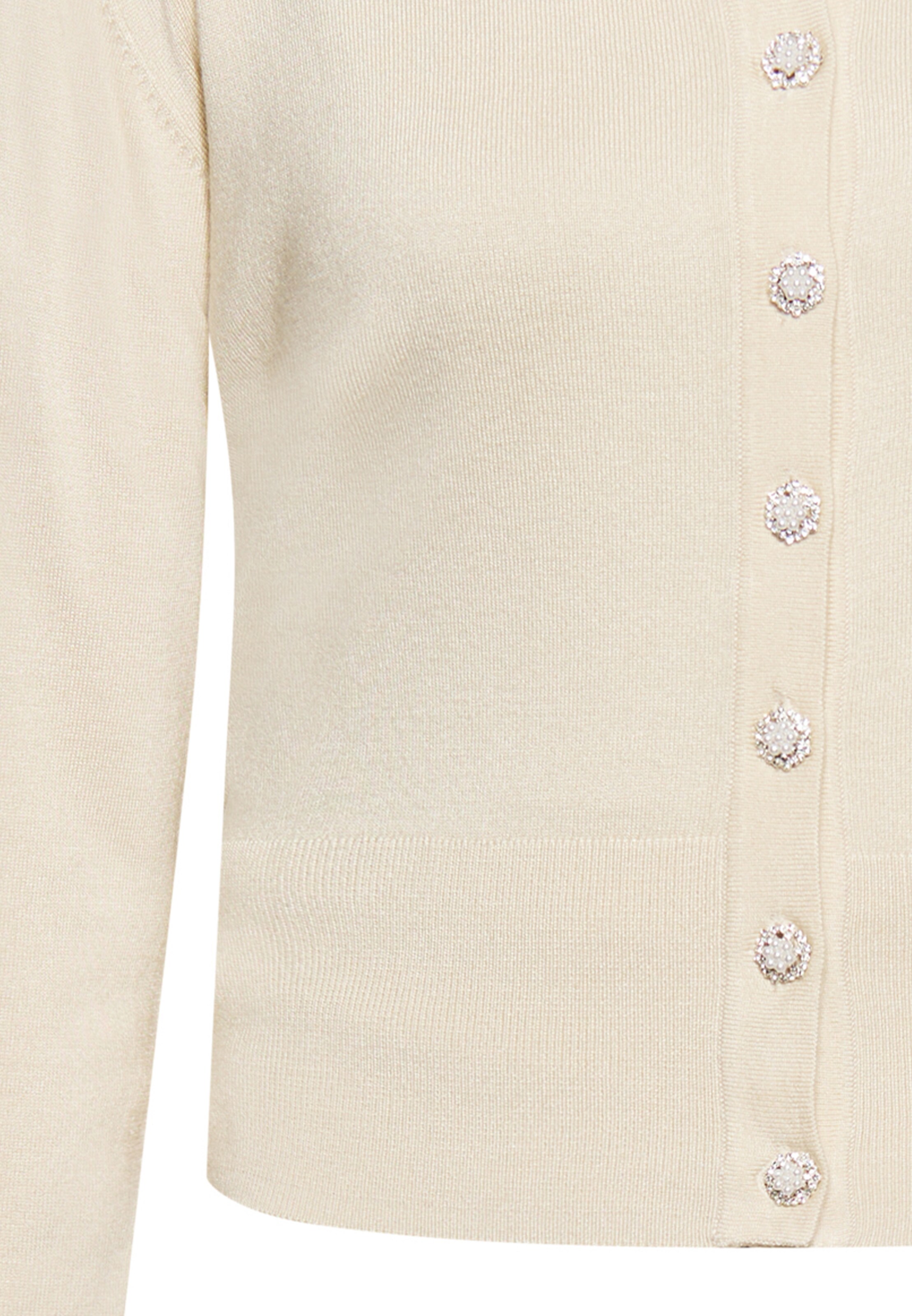 NAEMI Strickjacke in Beige