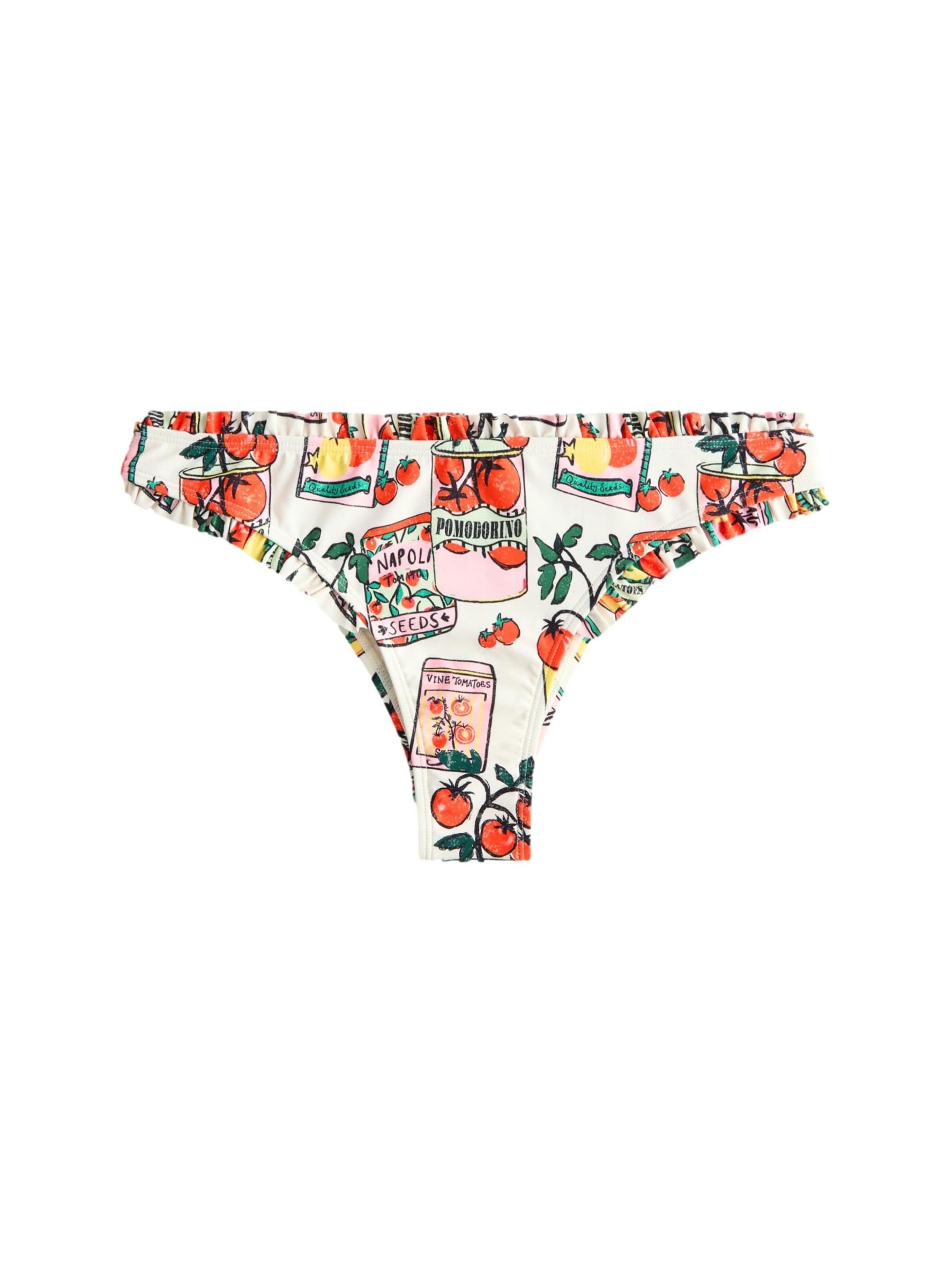 Next Bas de bikini en mélange de couleurs / blanc, Vue avec produit