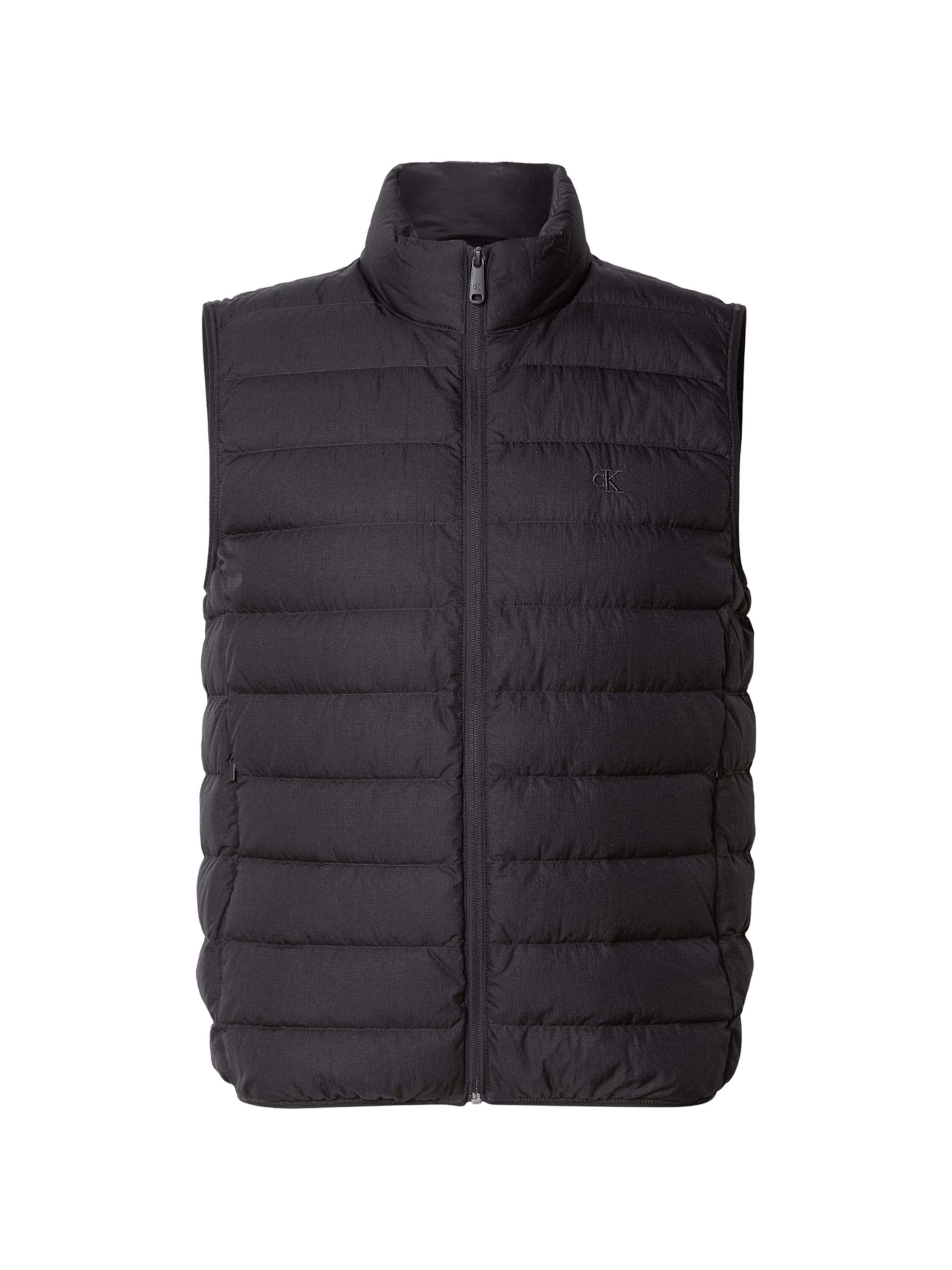 Calvin Klein Jeans Bodywarmer in Zwart: voorkant
