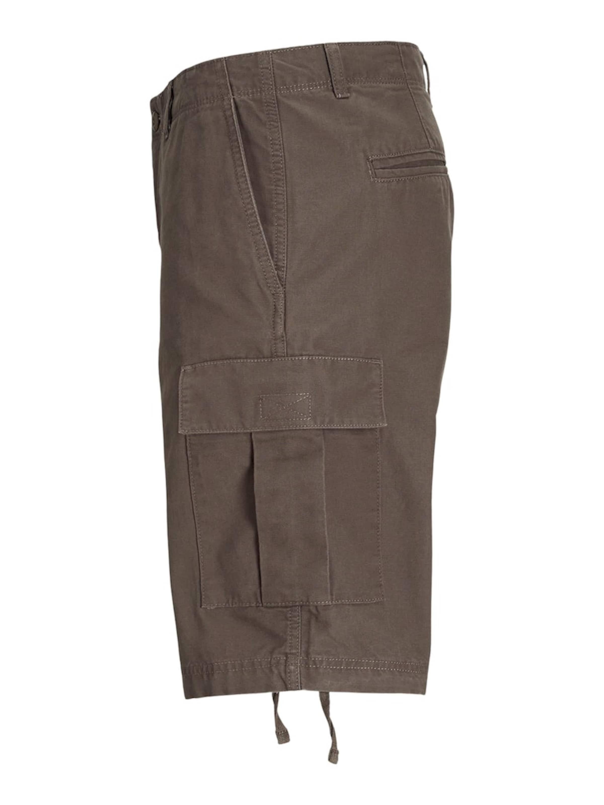 JACK & JONES Loosefit Cargobukser 'JPSTCOLE BARKLEY' i grå