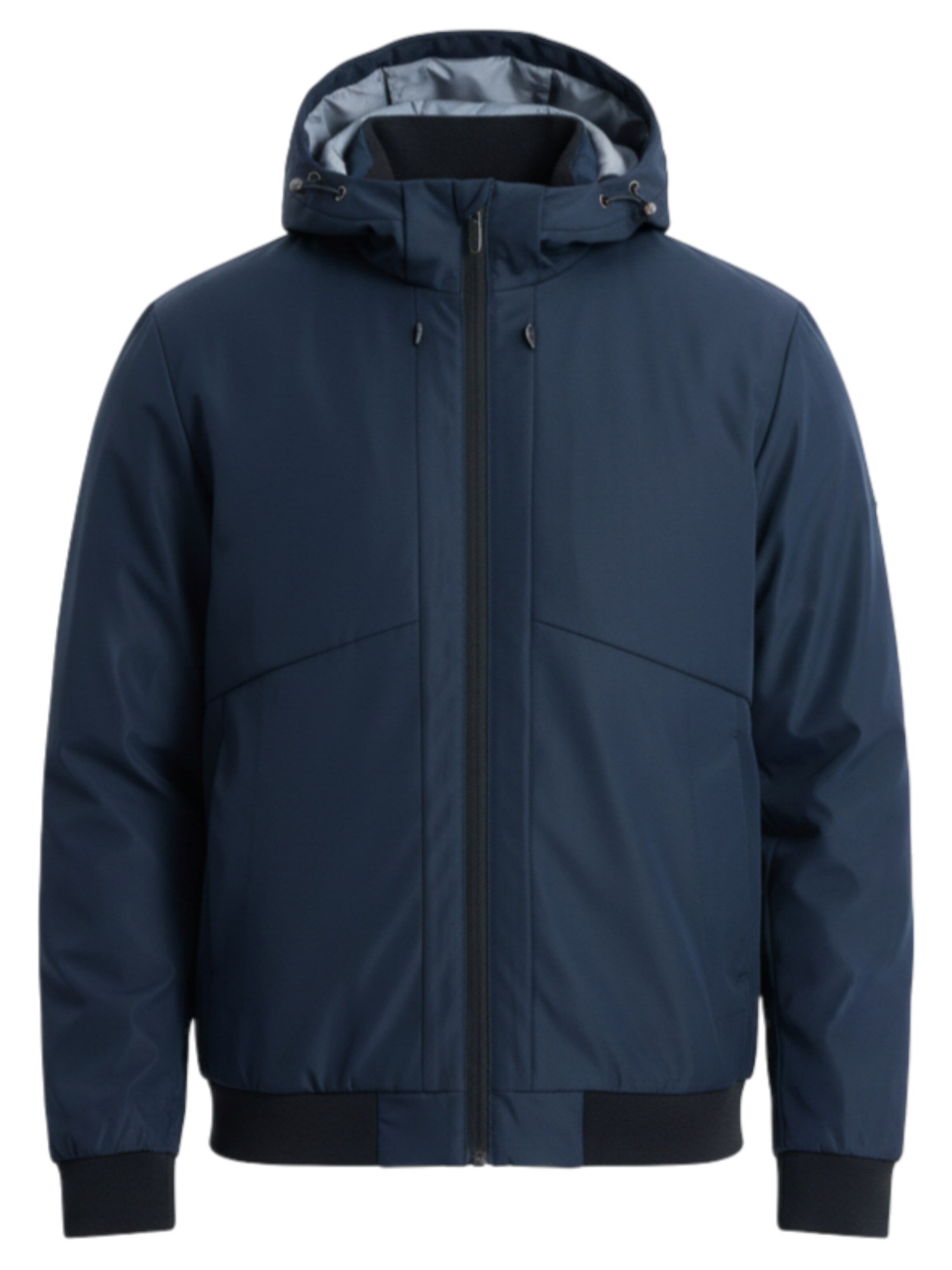 Ombre Tussenjas in Blauw: voorkant
