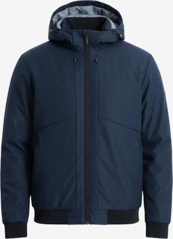 Ombre Tussenjas in Blauw: voorkant