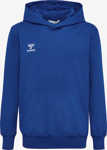 Hummel Athletic Sweatshirt in Blue: front