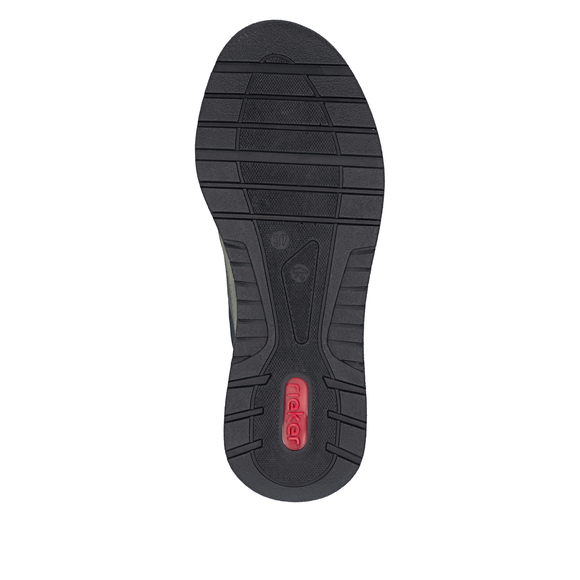 Chaussure de sport à lacets Rieker en vert