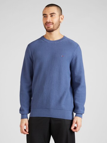 Pull-over TOMMY HILFIGER en bleu : devant