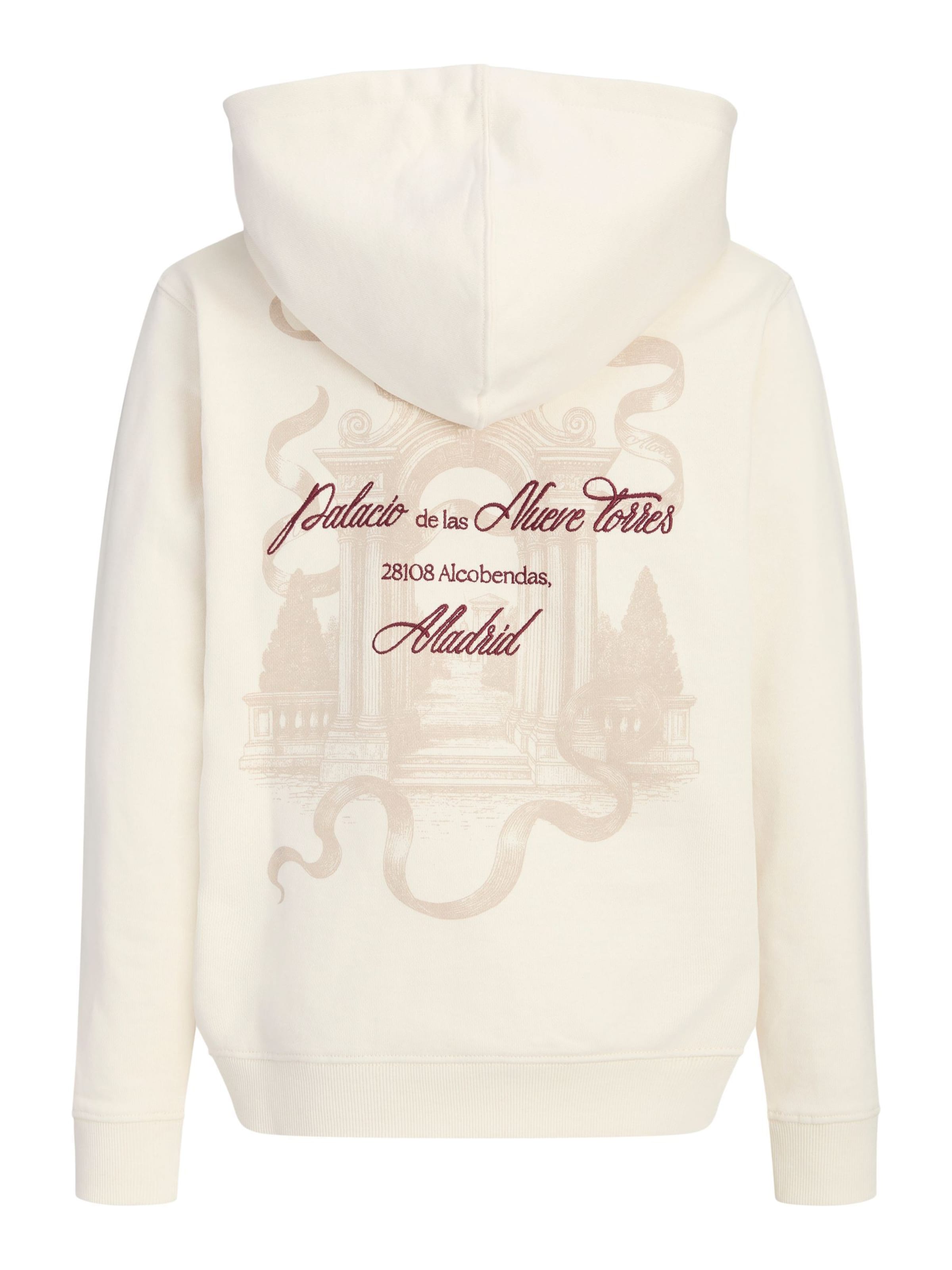 Jack & Jones Junior Свитшот 'JORCHAMBERI' в Белый