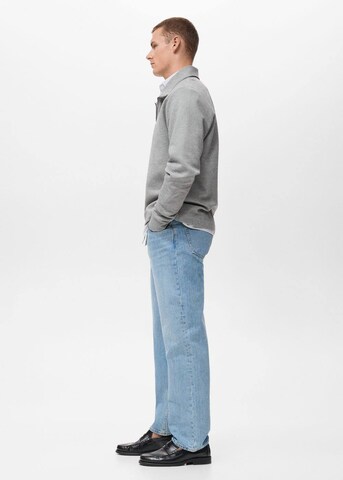 MANGO MAN Sweatshirt 'Winnym' in Grey
