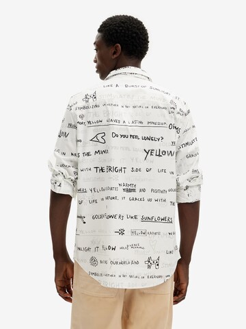 Desigual - Regular Fit Camisa em branco