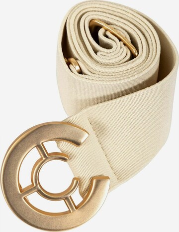 Ceinture ' Logo ' Coster Copenhagen en beige : devant