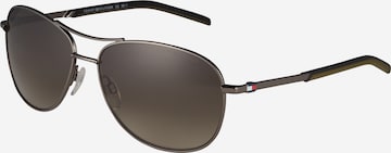 TOMMY HILFIGER Sončna očala 'TH 2023/S' | srebrna barva: sprednja stran
